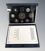 Royal Mint : 1993 United Kingdom Proof Coin Collection,