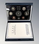Royal Mint : 1993 United Kingdom Proof Coin Collection,