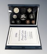 Royal Mint : 1996 United Kingdom Proof Coin Collection, The 70'th Birthday of Her Majesty The Queen,