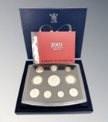 Royal Mint : 2001 United Kingdom Proof Coin Collection, Glimpses of the Victorian Era,