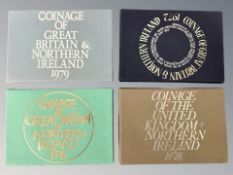 Royal Mint : 1979 Coinage of Great Britain & Norther Ireland, 6 coins in all,