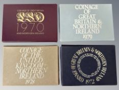Royal Mint : 1979 Coinage of Great Britain & Norther Ireland, 6 coins in all,