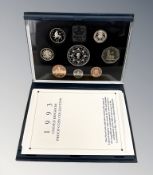 Royal Mint : 1993 United Kingdom Proof Coin Collection,