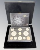 Royal Mint : 2008 United Kingdom Proof Coin Collection, Coins for Collectors, 11 coins in all,