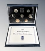 Royal Mint : 1991 United Kingdom Proof Coin Collection, Twenty Years of Decimalisation,