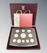 Royal Mint : 2003 United Kingdom Proof Set, 11 coins in all, with booklet, boxed.