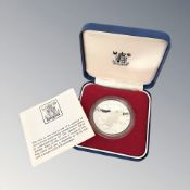 Royal Mint : 1977 United Kingdom The Queen's Silver Jubilee, Silver Proof Crown, 28.