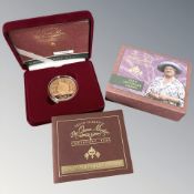 Royal Mint : 2000 Queen Elizabeth The Queen Mother Centenary Year Gold Centenary Crown, 39.