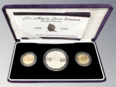 Royal Mint : 1900 - 2000 United Kingdom Her Majesty Queen Elizabeth The Queen Mother from The Royal