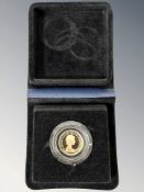 Queen Elizabeth II 1979 Gold Proof Sovereign, cased.