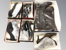 Several pairs of lady's shoes including Gabor etc (1 box)