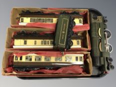 A group of 20th century tin plate rolling stock