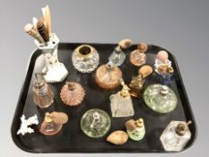 A group of atomisers,