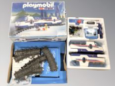 A Playmobil RC train set no 4018