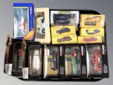 Boxed die cast vehicles including Corgi and Dinky