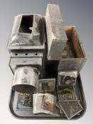 A magic lantern and a quantity of colour slides