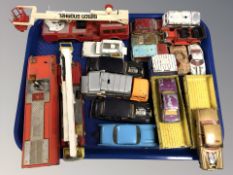 A group of 20th century die cast cars, wagons,