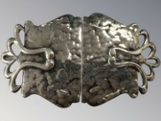 An Art Nouveau buckle, Deakin & Francis, Birmingham 1904/5,