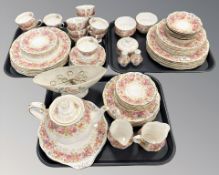 Seventy pieces of Royal Albert Serena tea and dinner china,