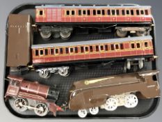 A group of 20th century tin plate rolling stock