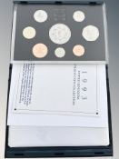 A Royal Mint 1993 United Kingdom Proof Coin Set,