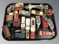 A group of 20th century die cast cars, wagons,