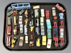 A group of 20th century play worn die cast cars all Lesney