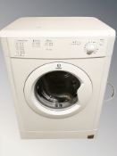 An Indesit 7kg washing machine
