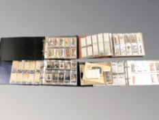 Several albums of Will's cigarette cards (1 box)