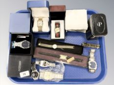 A Gent's Citizen Eco-Drive WR50 stainless steel wristwatch,