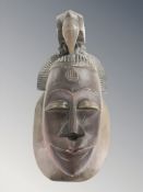 An African Congolese mask,