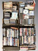 A large quantity of blu-rays,