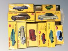 A group of Atlas Editions Dinky die cast cars,