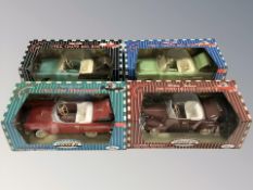 Four Gearbox Collectables die cast scale vehicles in boxes