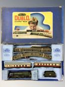 A Hornby Dublo electric train set