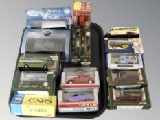Mainly boxed die cast vehicles including Corgi, Oxford, etc.