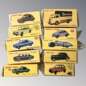 A group of Atlas Editions Dinky die cast cars,