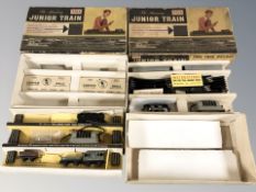 Two Trix The Amazing Junior Train sets in boxes