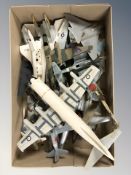 Assorted 20th century die cast model air craft