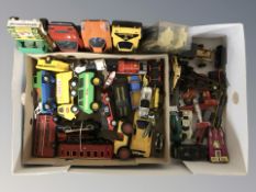 Assorted die cast cars including Tonka, Matchbox Superkings, etc.