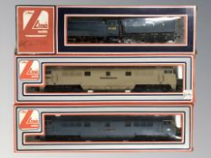 Three Lima 00 Gauge die cast locomotives,
