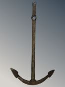 An anchor, length 108 cm.