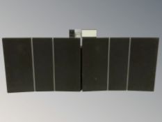 A pair of Bang & Olufsen Type 6514 speakers.