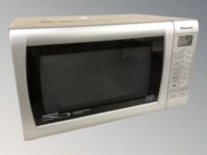 A Panasonic microwave.