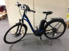 A Bergamont electric bike, with battery pack, no other accessories, frame 20