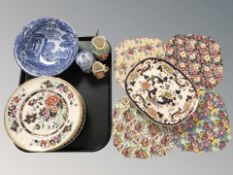 A Masons Millennium Mandalay dresser plate No.