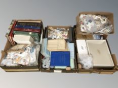 A large quantity of stamps, loose and in albums, other philatelic materials.
