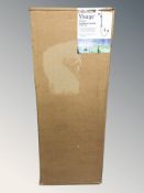 An Aqualisa Visage digital shower fitting in box