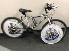 A Newcastle United theme bike,