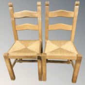 An early 20th century pine farmhouse dining table, 168 cm L x 92 cm W x 80 cm H,